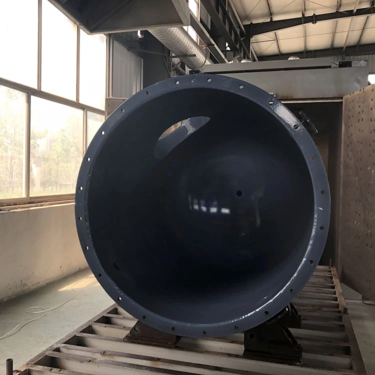 Serbatoio di stoccaggio chimico rivestito in PFA di grande capacità