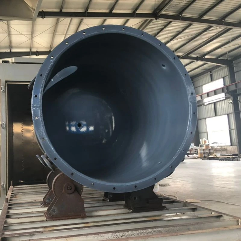 Serbatoio di reazione chimica industriale rivestito in PFA