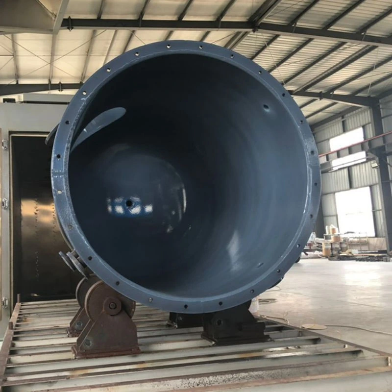 Recipiente per agitazione chimica industriale rivestito in PFA