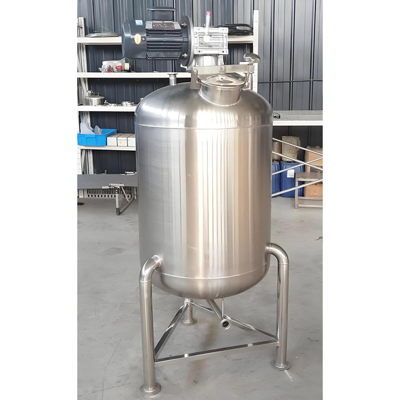 Serbatoio di agitazione di liquidi chimici rivestito in PTFE