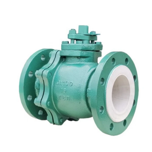 Valvola di controllo della produzione chimica rivestita in PTFE