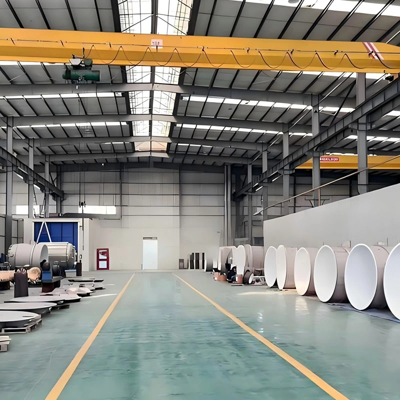 Recipiente di miscelazione per produzione chimica rivestito in PTFE