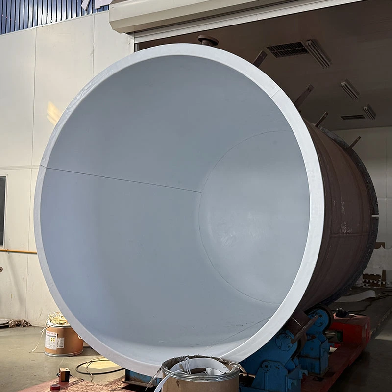Reattore rivestito in PTFE per mezzi acidi